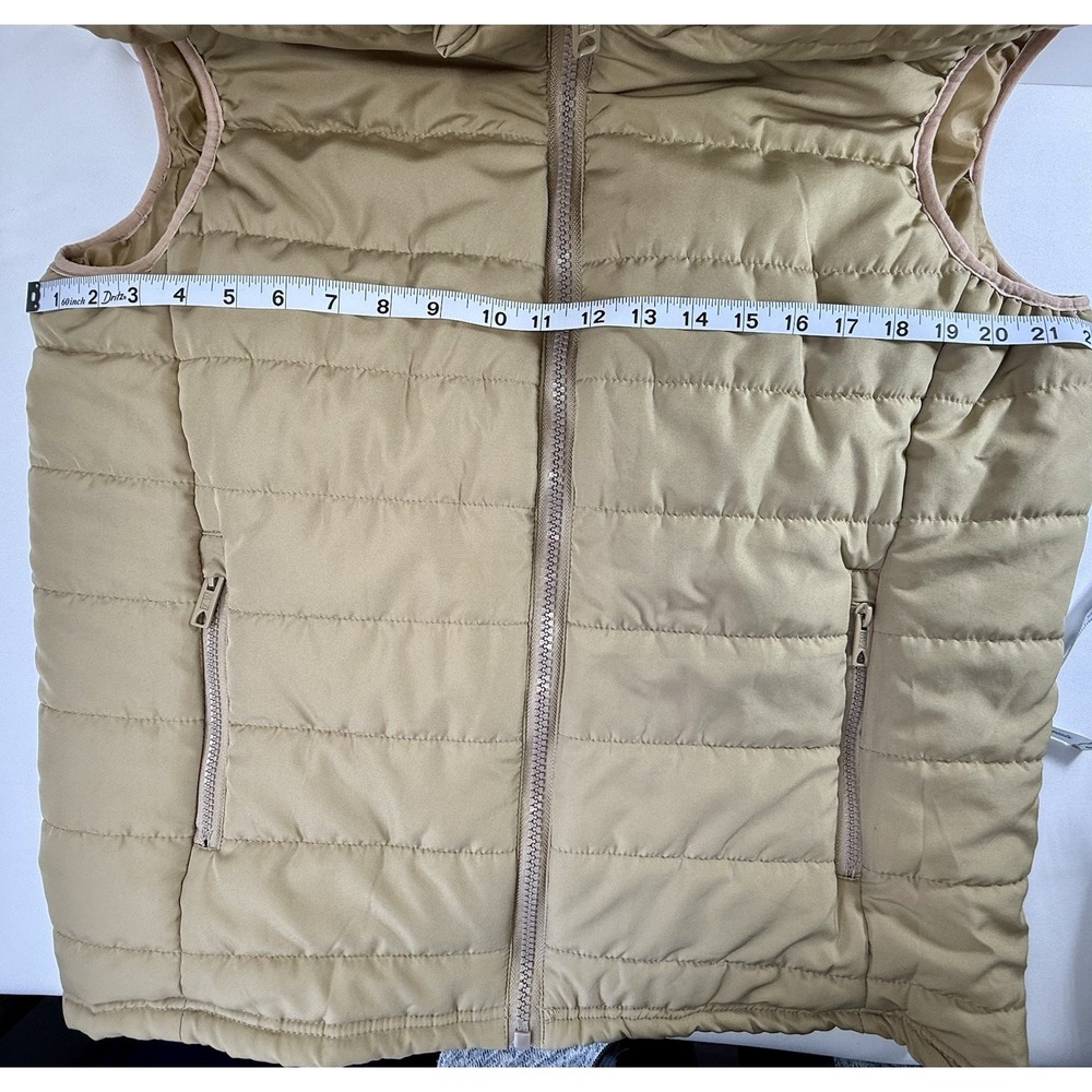 Raw 7 Design XLMen's Khaki Waterproof Light Fill Vest - Picture 8 of 9
